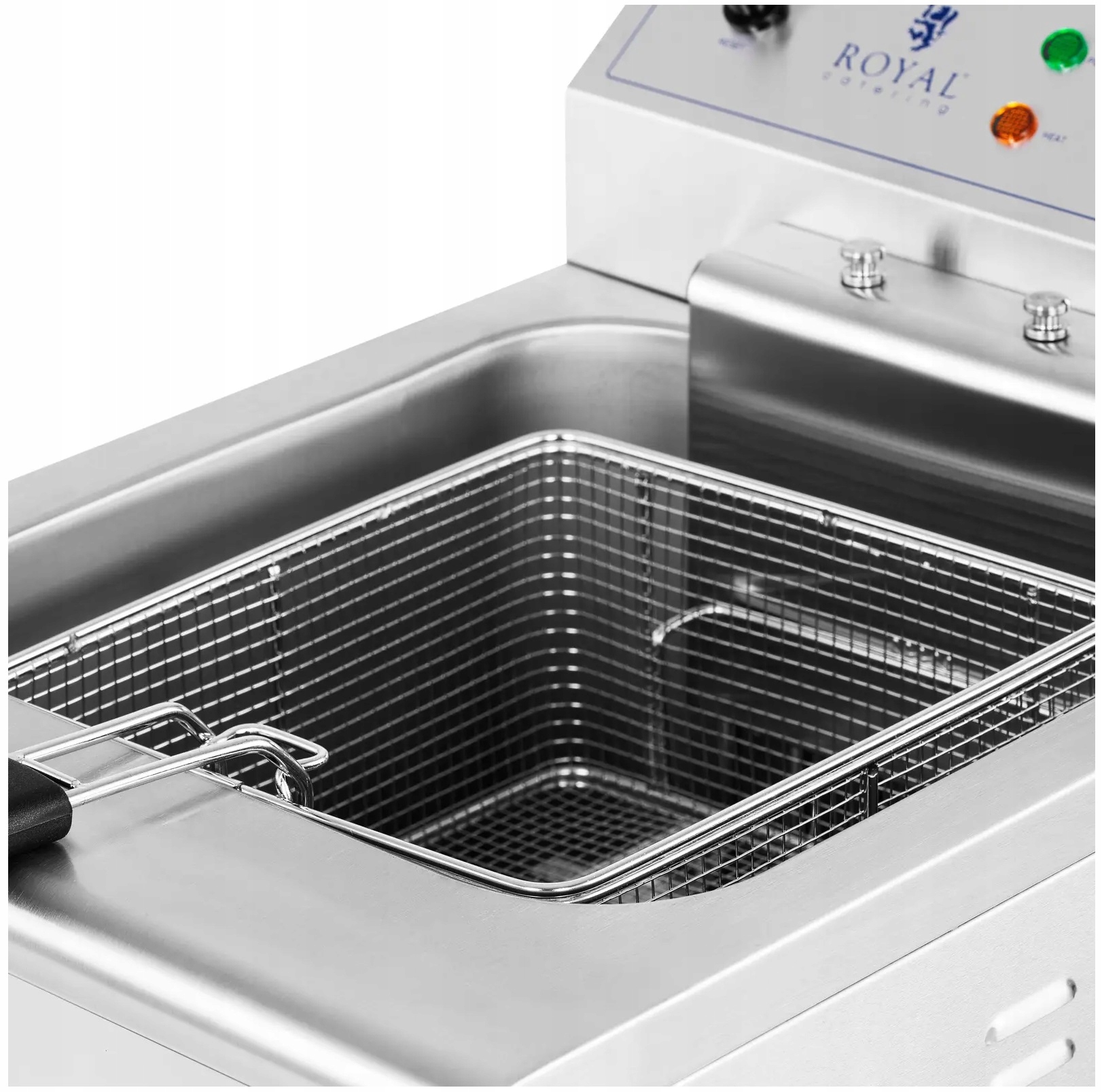 Frytownica gastron na szafce 13L 5000W Royal Catering RCPKF-13DSH 10012012