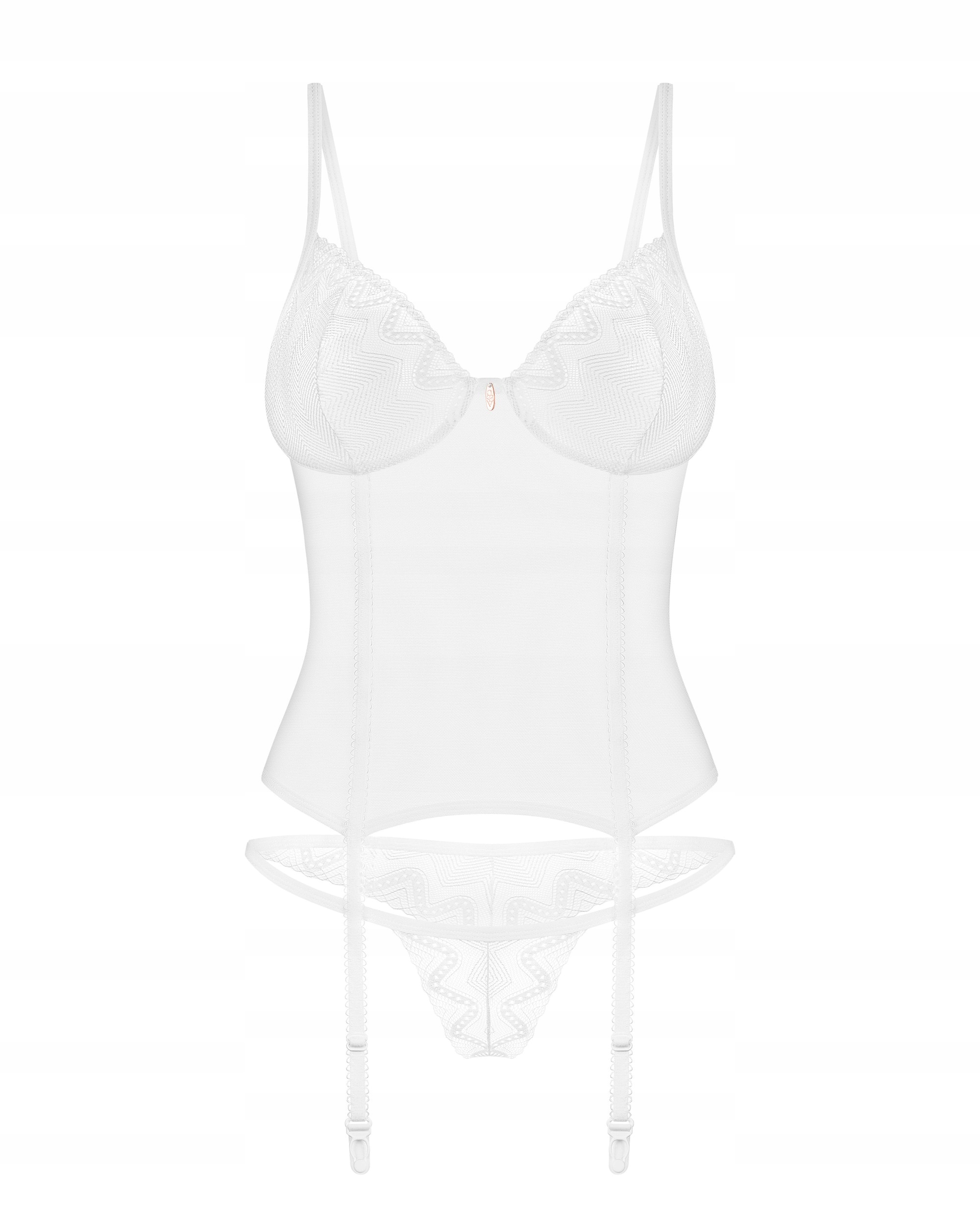 Korzet A Tanga Alissium XL/XXL bílá (bílý)