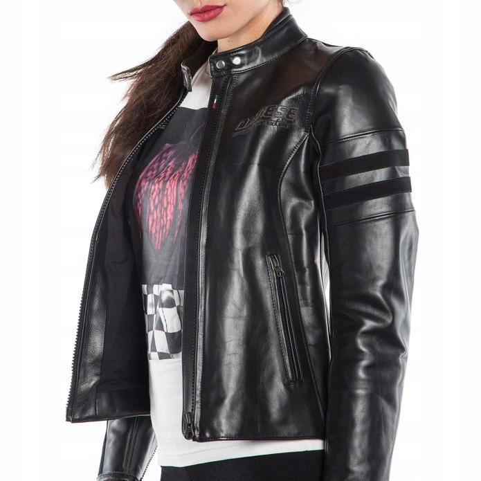 Dámska motocyklová bunda Dainese Freccia72 Čierna 44