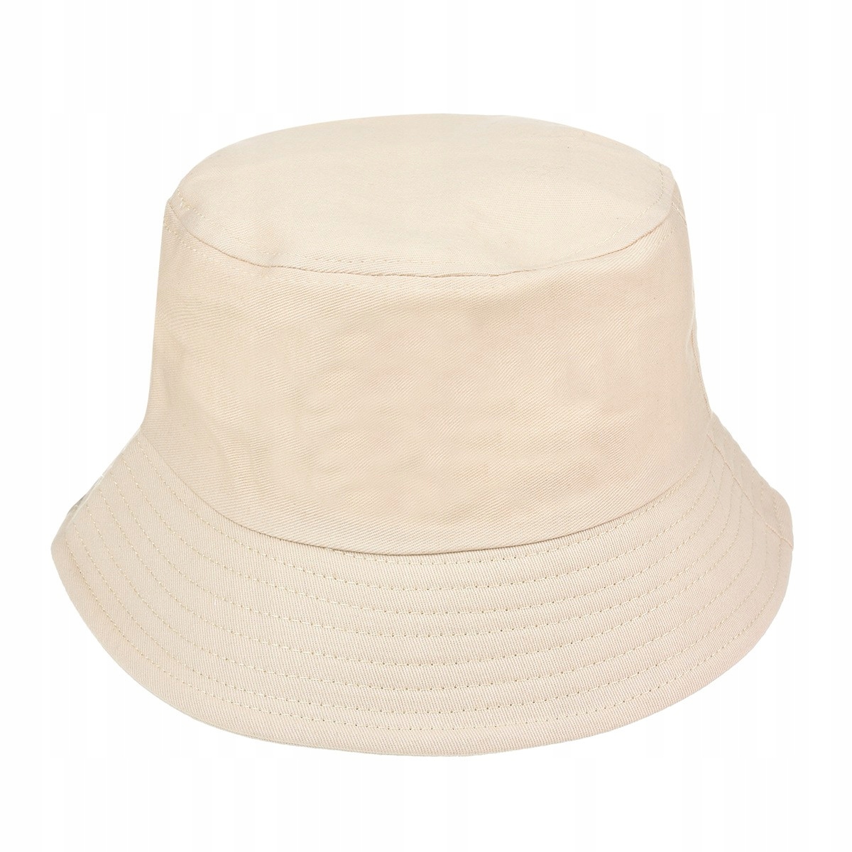 

Kapelusz bucket hat wędkarski modny jednolity
