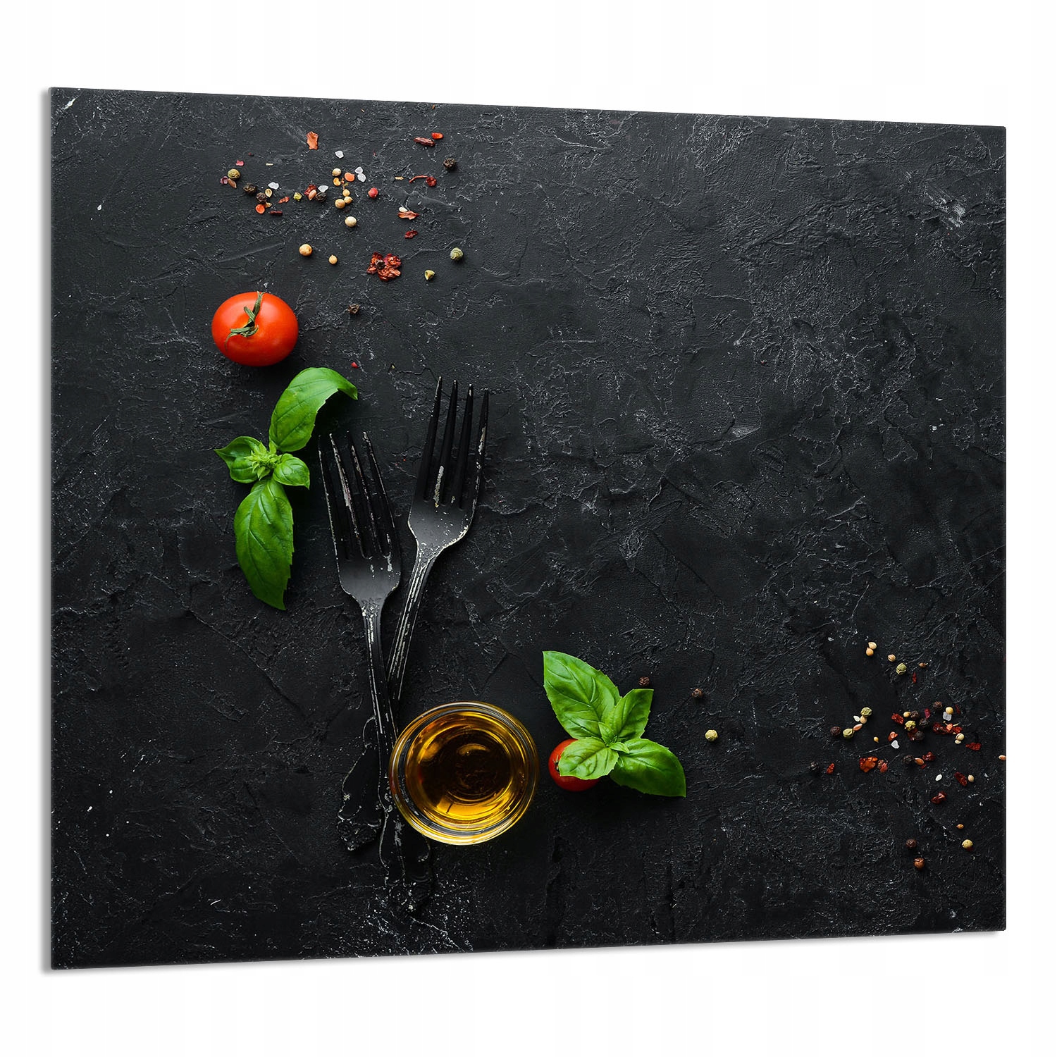 Skleněný Panel Do Kuchyně 65x60 Břidlice Tvrzené Sklo