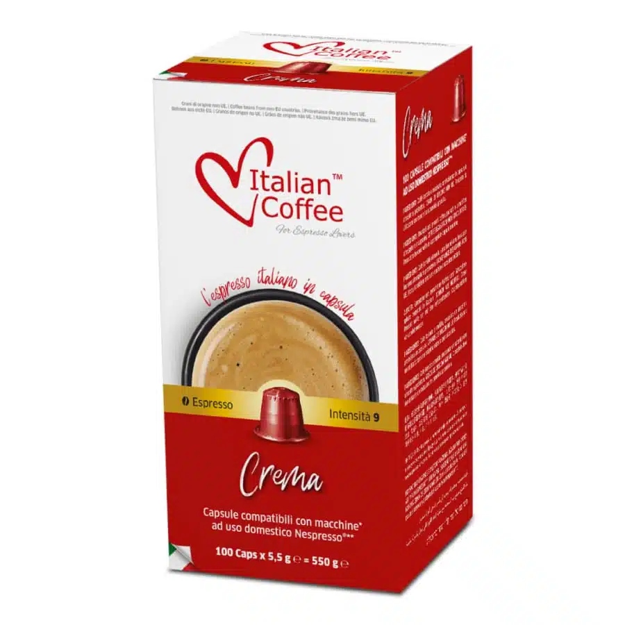 Crema kapsle pro Nespresso 100 kapslí