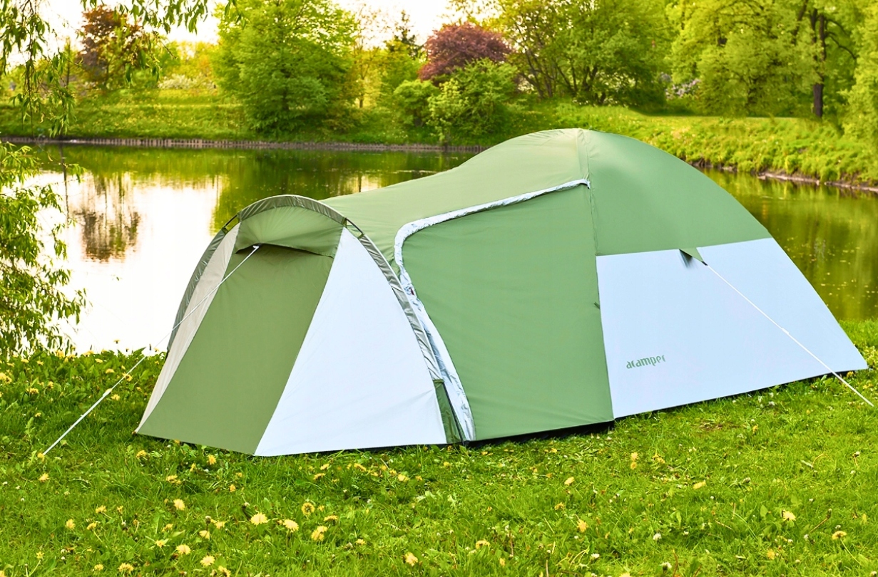 NAMIOT ACAMPER TRZYOSOBOWY TROPIK SOLIDNY+PODUSZKA Liczba wejść 1