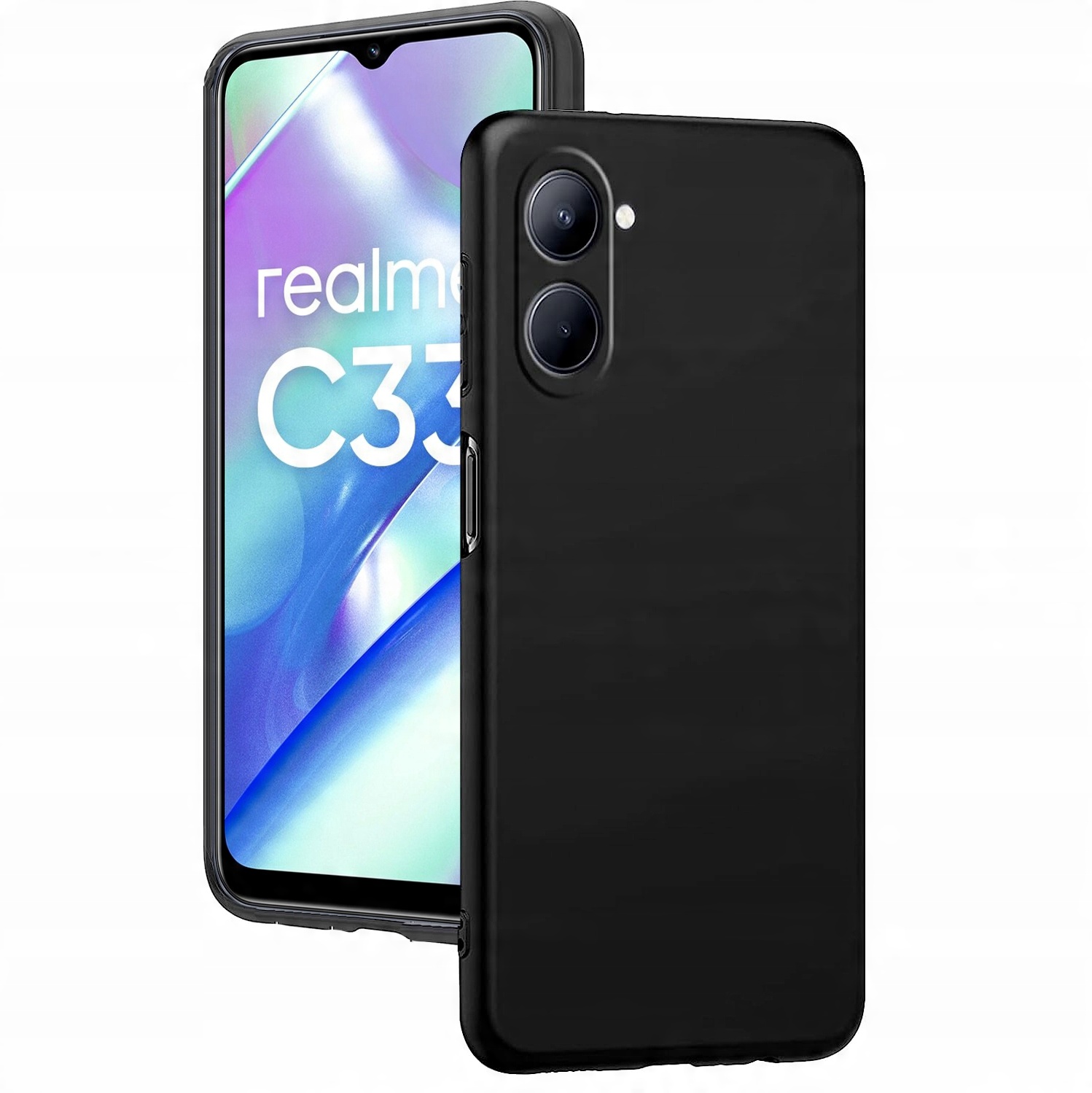 

Etui do Realme C33 Plecki Matowe Soft, Szkło