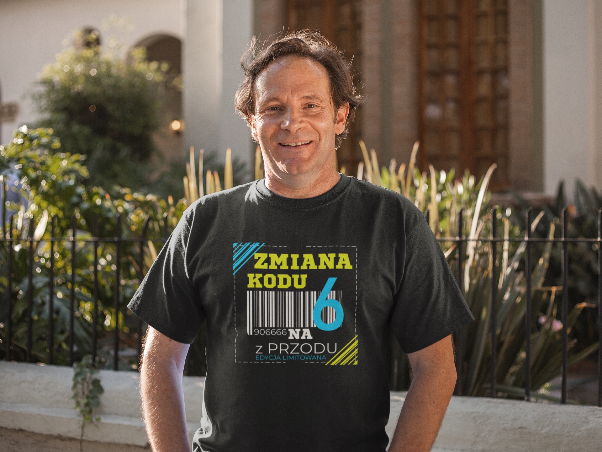 STYLOWA KOSZULKA NA URODZINY UPOMINEK NA 60 LAT Rozmiar L