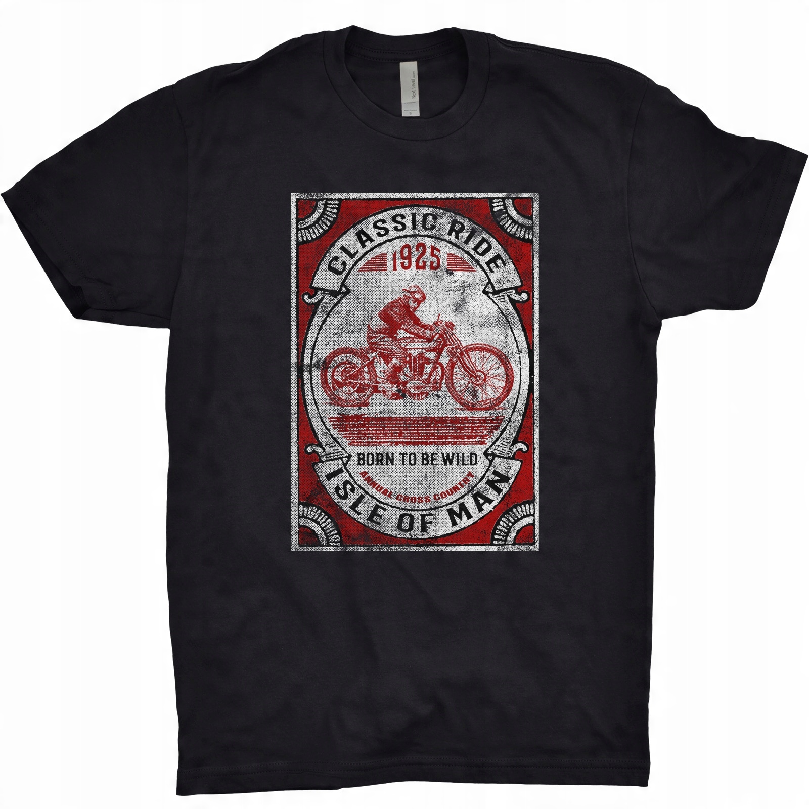 

Isle Of Man Koszulka Wyścigi Motocykl Motoryzacja
