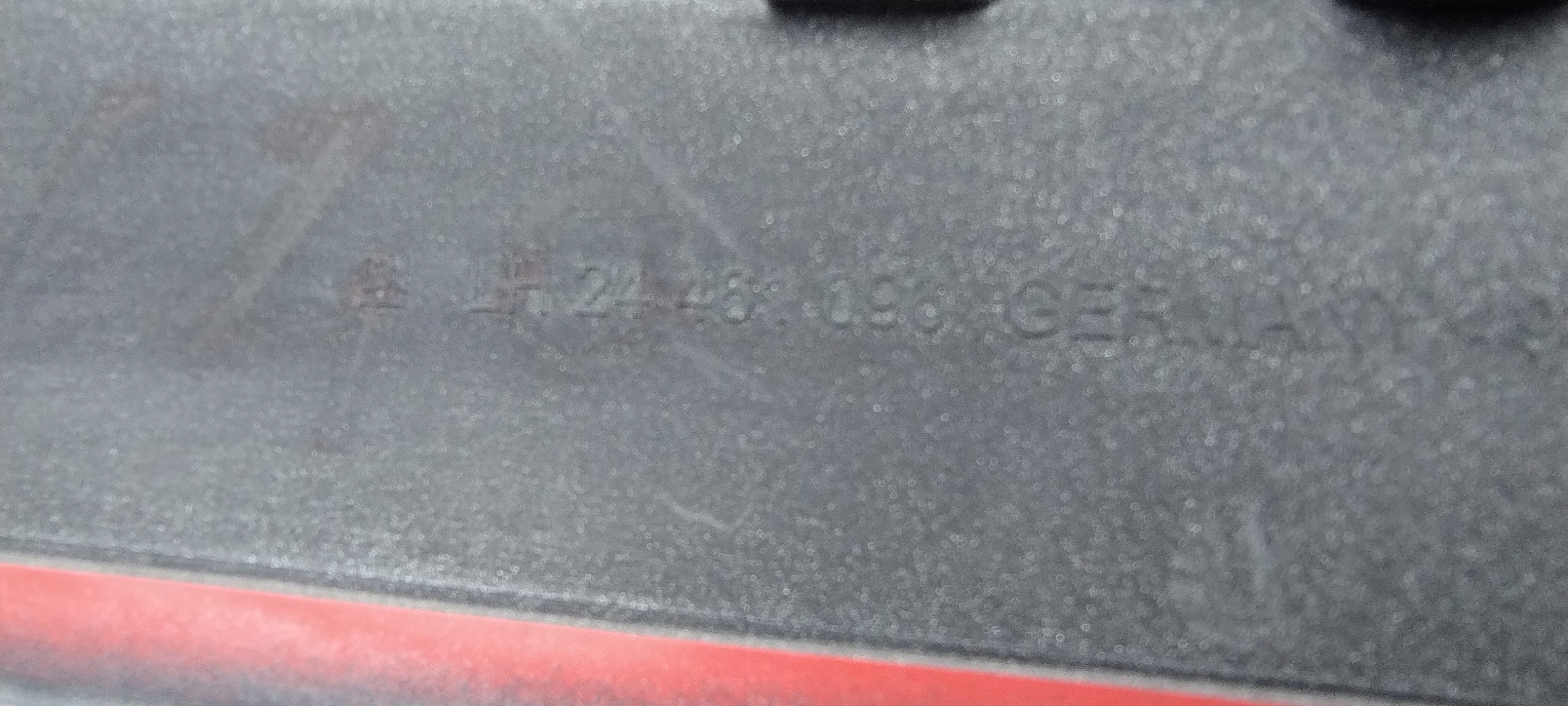 OPEL ASTRA 3 III H 5D 5-door moulding right front 24461096