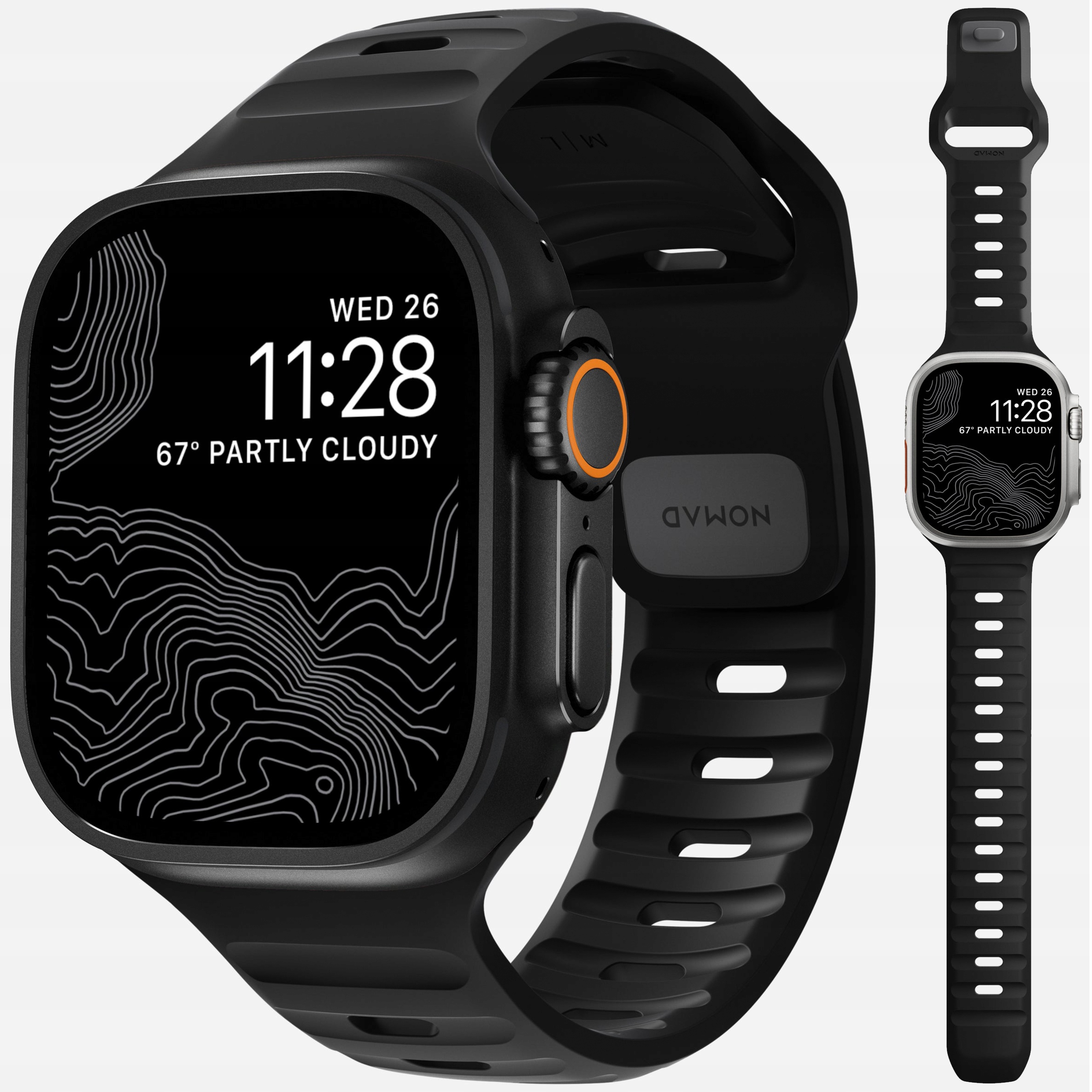 Nomad Sport Band Silikónový remienok pre Apple Watch 49 46 45 44 mm