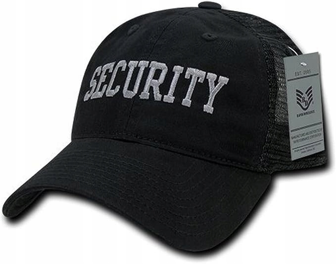 Kšiltovka Typu Trucker Rapid Dominance Security Reaxed Černá