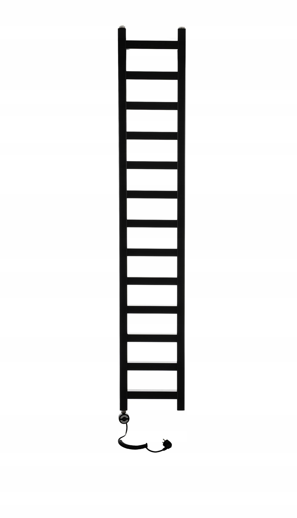 Koupelnový Dekorativní elektrický radiátor 600W Časovač Orchid úzký Černý