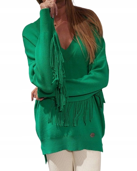 Cocomore Svetr Tunika Mikina V Zelená