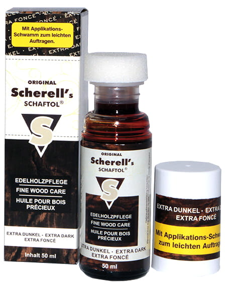 Olej do kolb Ballistol Scherell's Schaftol Mocno Ciemny 50ml 23817
