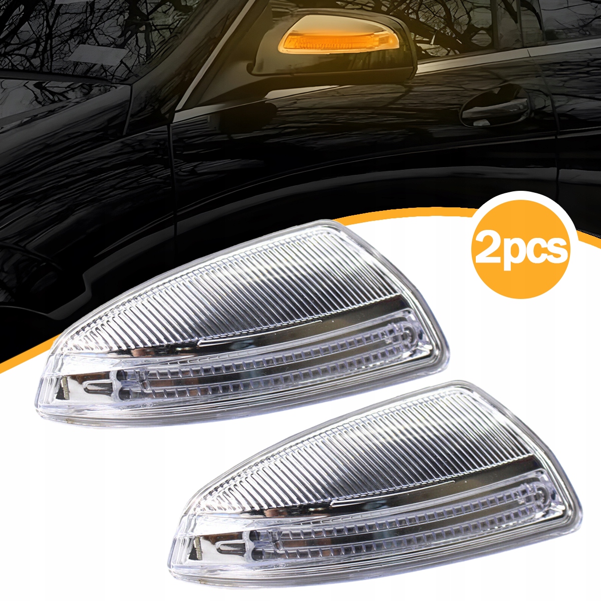 C Třída W204 Vito Viano W639 Směrovky V Zrcátku Blikačky Komplet L+p