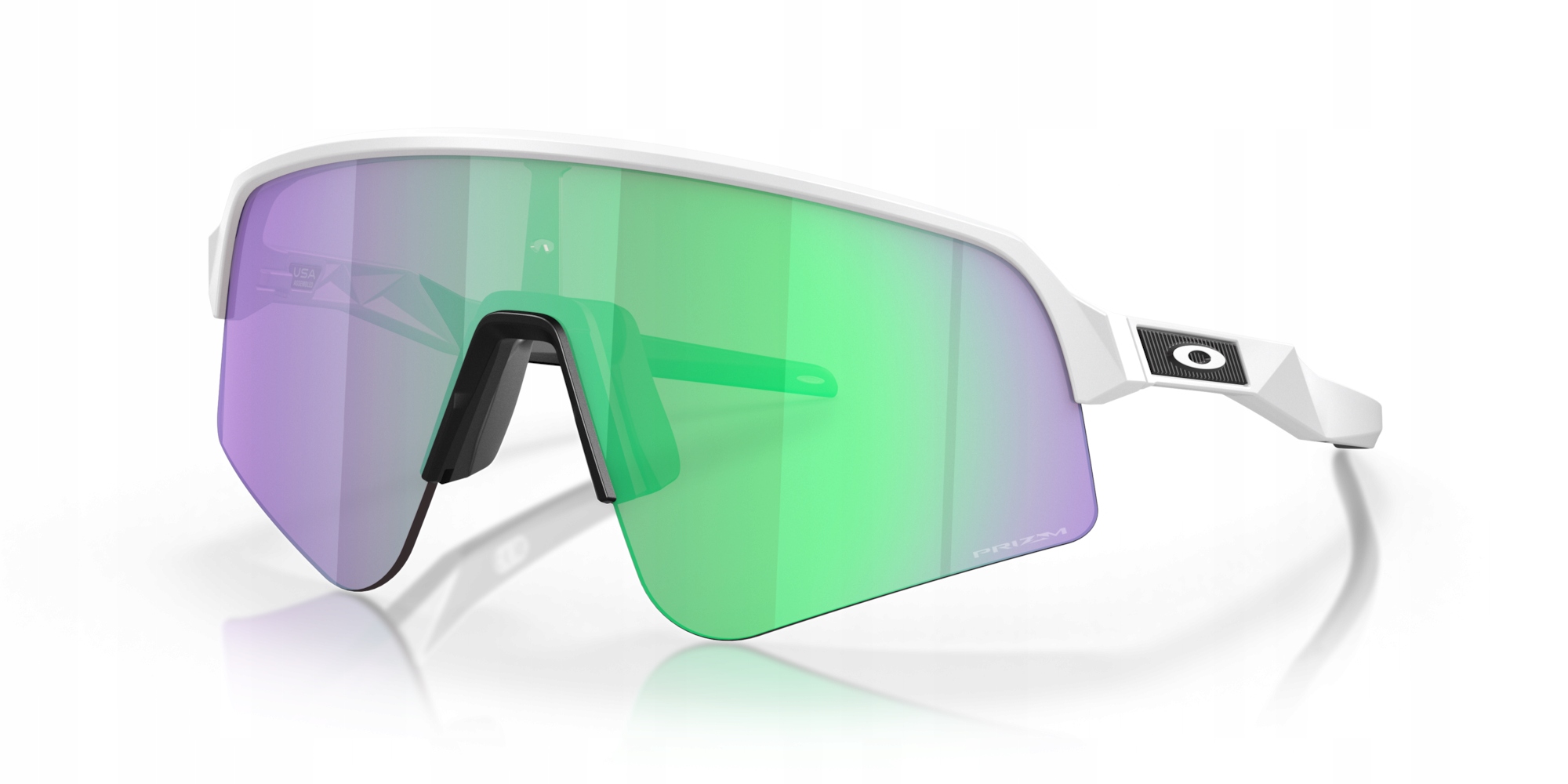 Brýle Oakley Sutro Lite Sweep Matte White Prizm Road Jade 946504