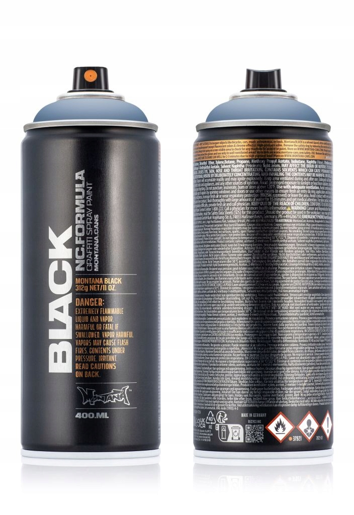 Farba Montana Black Spray 400ML Blk 5185 Marlin