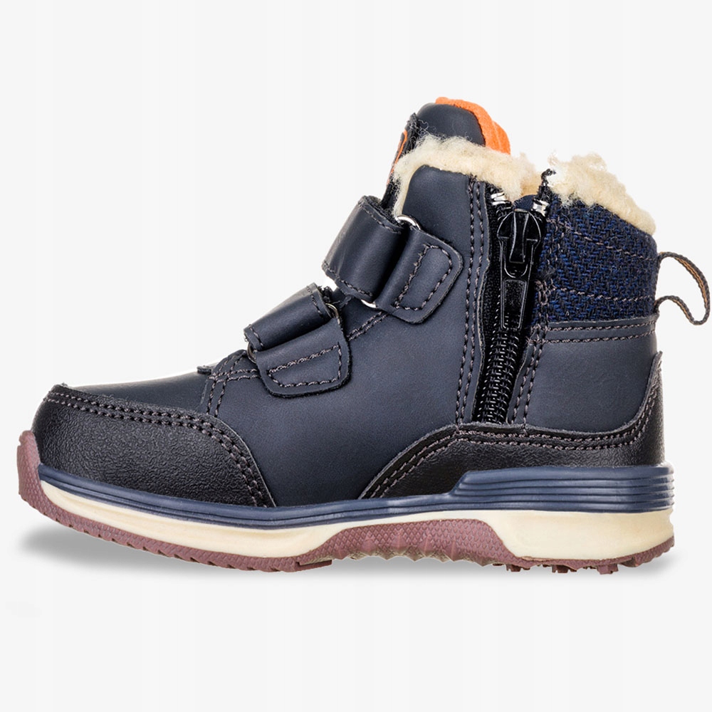 TRZEWIKI CHŁOPIĘCE NA RZEPY OCIEPLANE ZIMOWE r 26 Rozmiar (new) 26