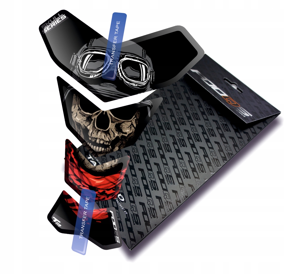 Tankpad Fooqs Skull 011 Pro Honda Yamaha Kawasaki Suzuki