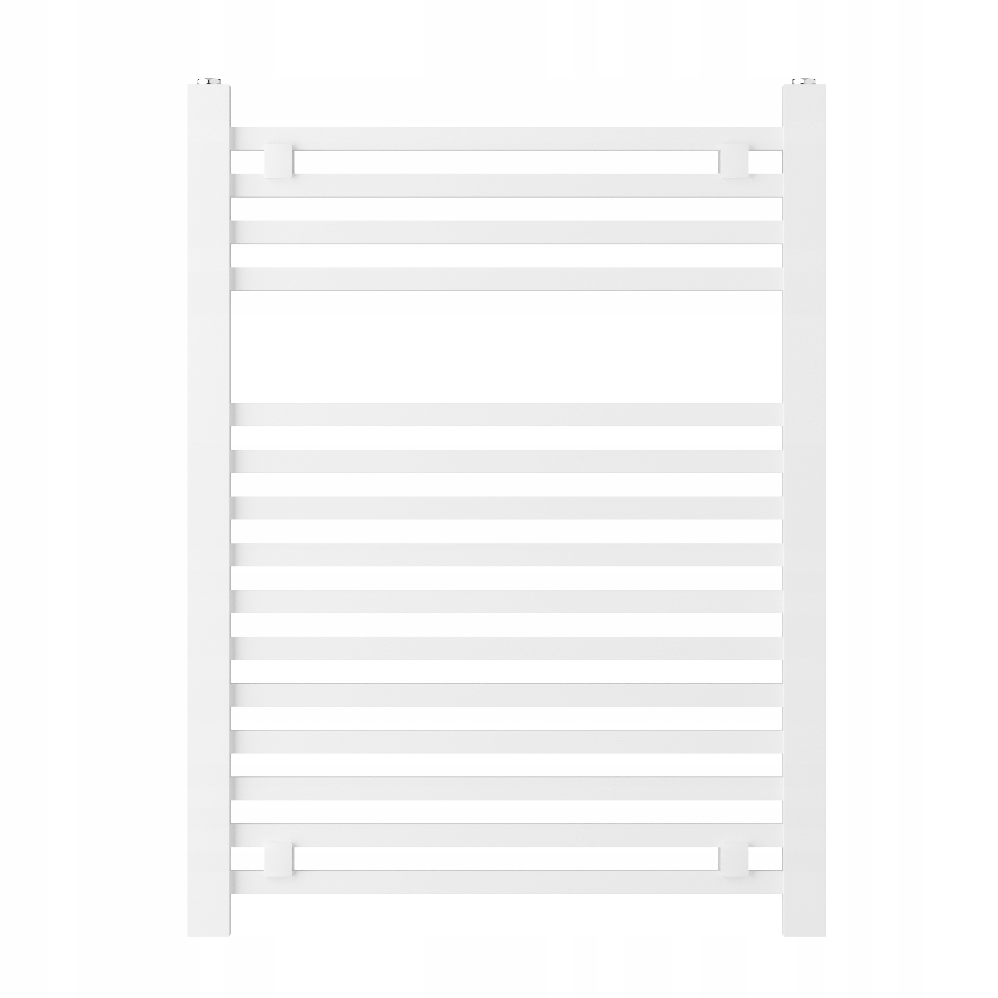 Kúpeľňový Biely Karbínový Ohrievač 80x60 cm Moderný Kaloryfer Bergen