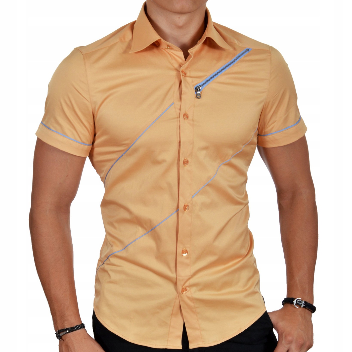 Pánská košile Mondo Limited Zipy Bavlněná