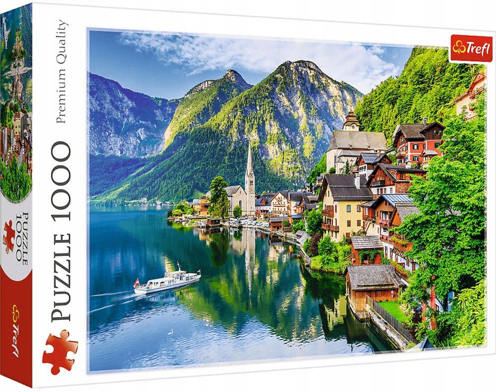 

Puzzle 1000. Hallstatt Austria Góry Jezioro Trefl