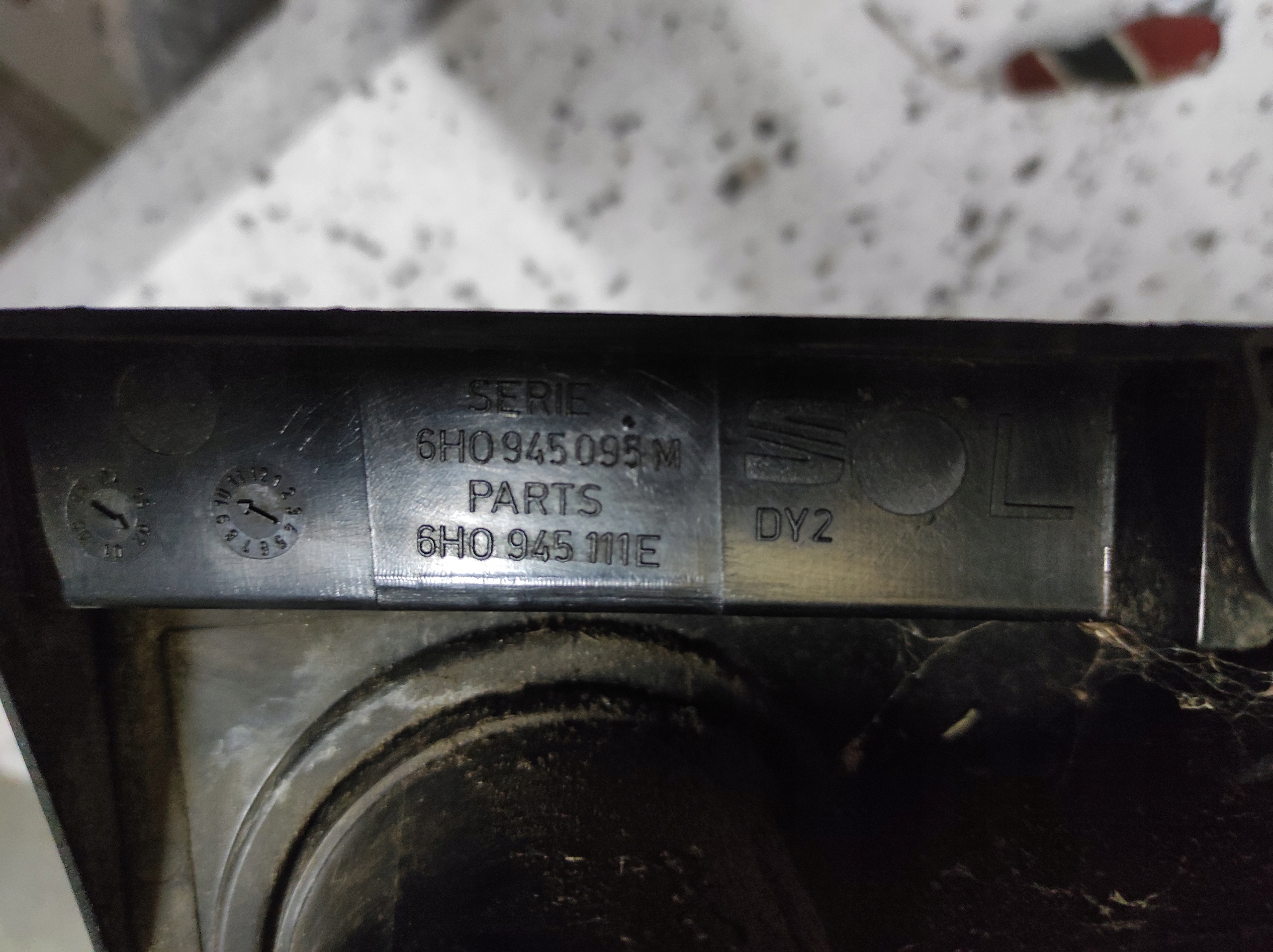 light left rear part left rear SEAT AROSA FL 6H0945111E 6H0945095M