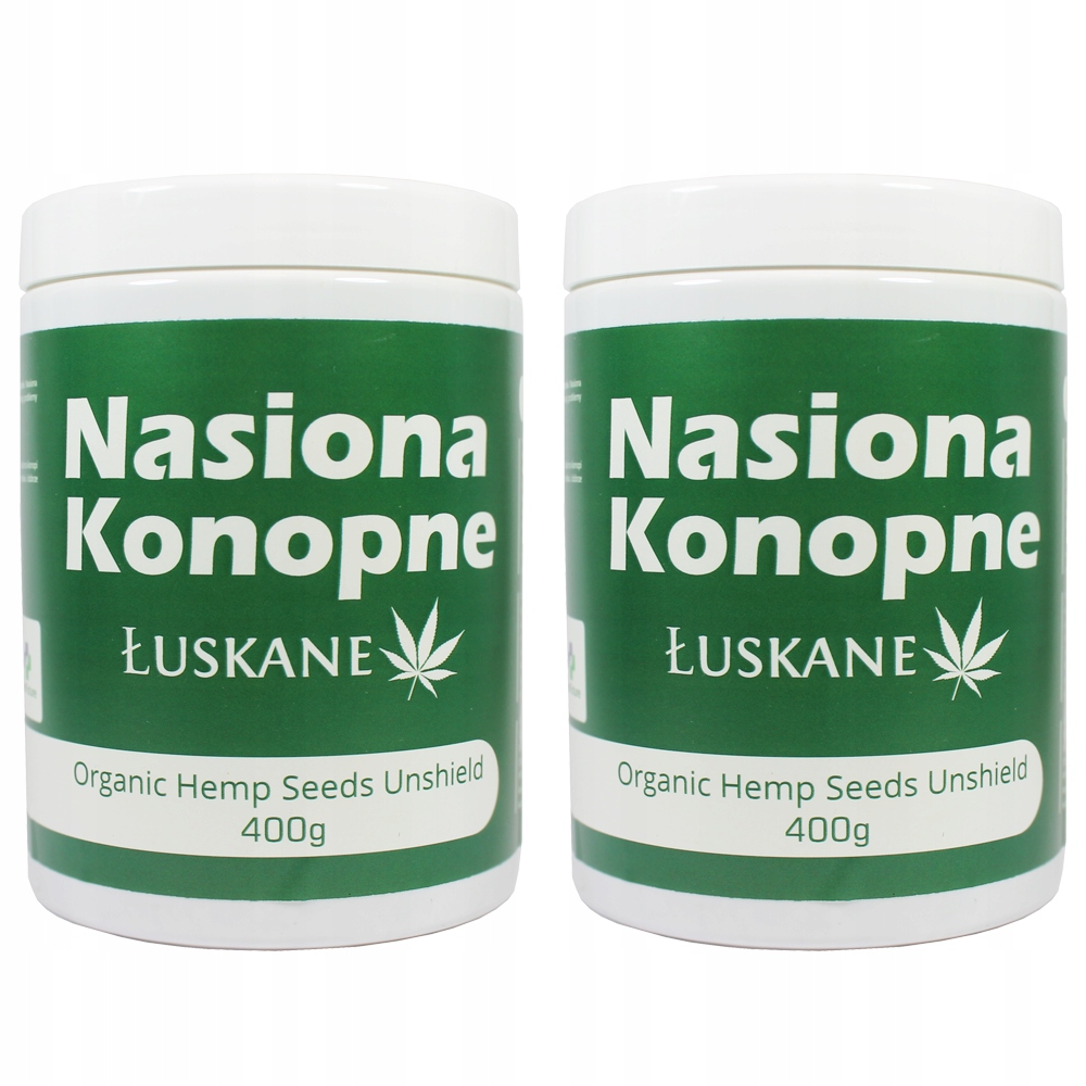 

Nasiona Konopne łuskane Naturalny błonnik 800g