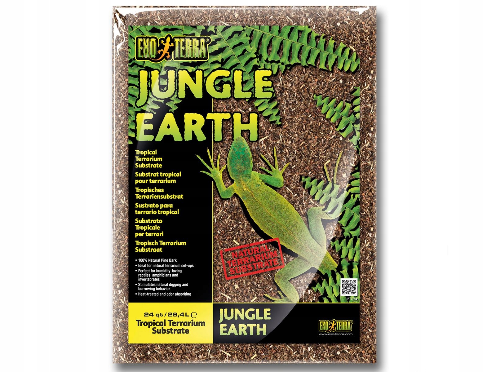 Substrát do terária ze sonické kůry Jungle Earth 26,4L Exo Terra