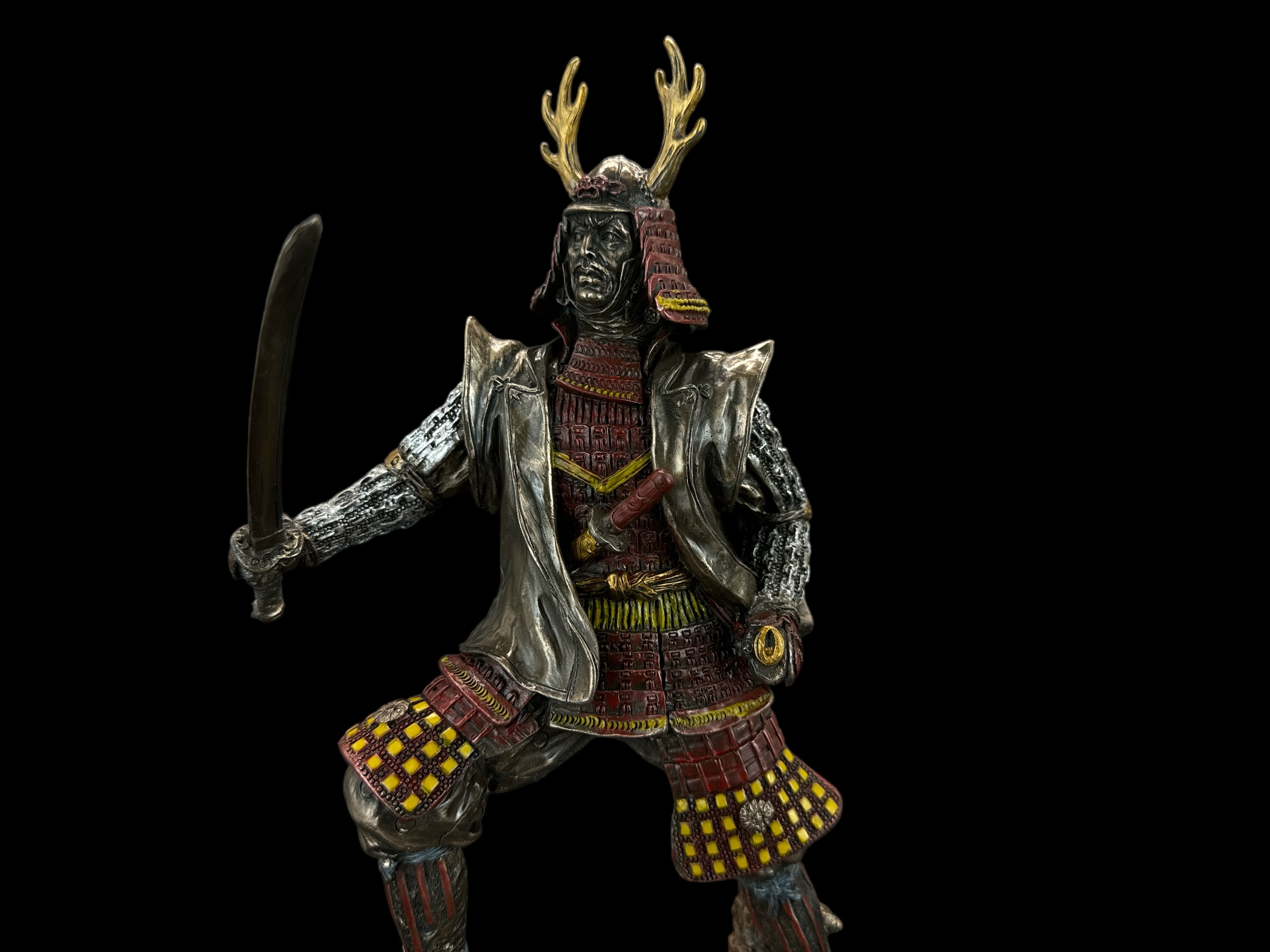 Rzeźba figurka JAPOŃSKI SAMURAJ VERONESE WU72531A4 Rzeźba Brąz Markowa EAN (GTIN) 6944197127901