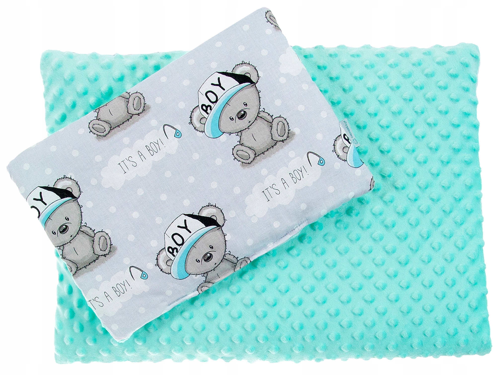 

Kpl. Pościeli Z Wypełnieniem Minky Kocyk 75x100CM