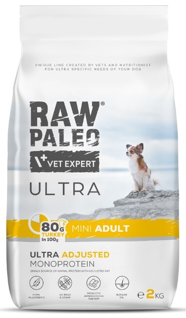Raw Paleo Ultra Turkey Mini Adult 2kg
