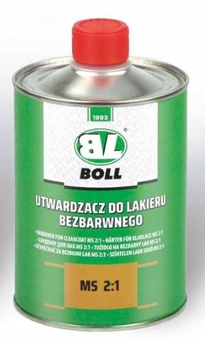 UTWARDZACZ DO LAKIERU BEZBARWNEGO MS 2:1 500ML BOLL