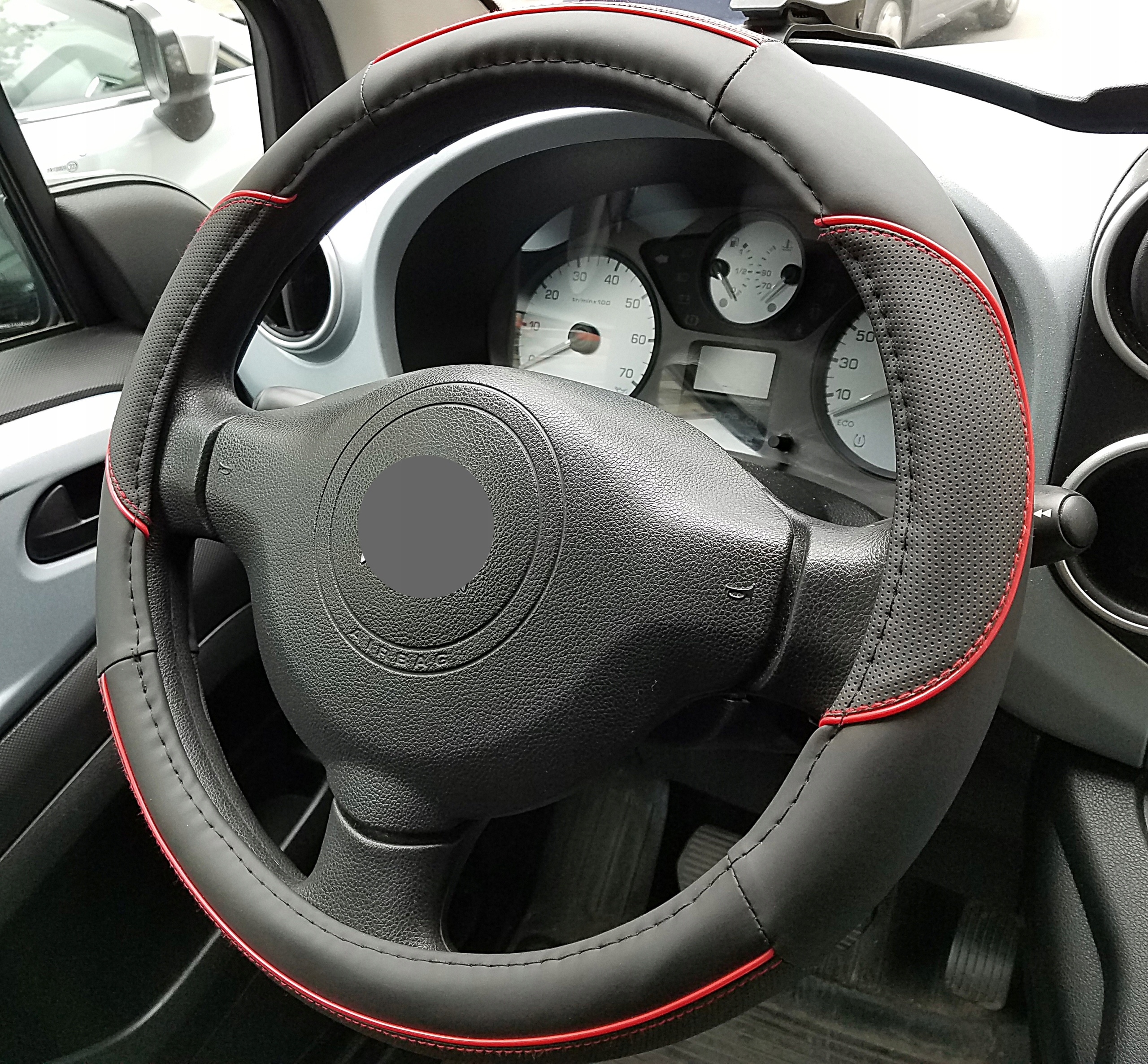 AUDI A3 8L 8P 8V A4 B5 B6 B7 B8 Q3 Q5 pokrowiec na kierownicę kolory Producent inny