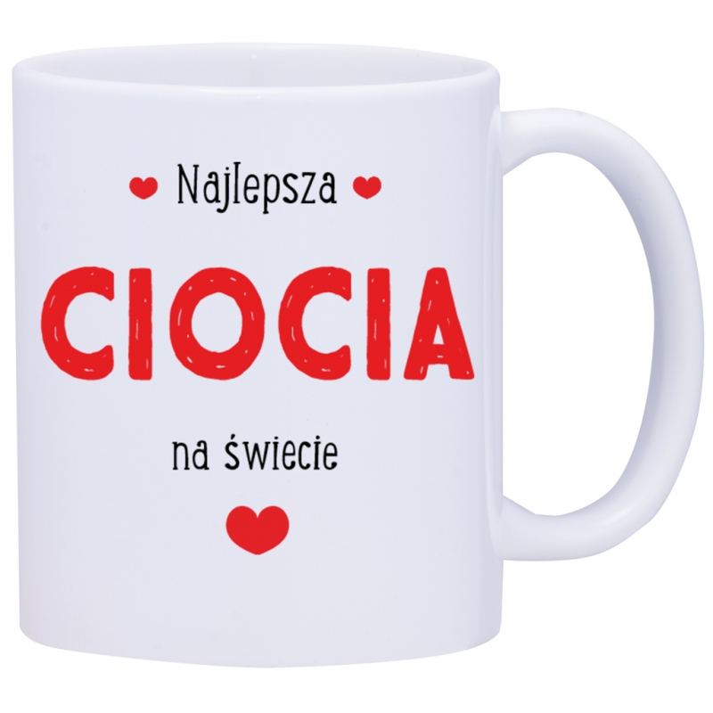 

Kubek Kubki Dla Cioci Rodziny W419