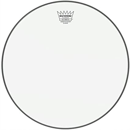 Remo Classic Fit Ambassador Clear 12"