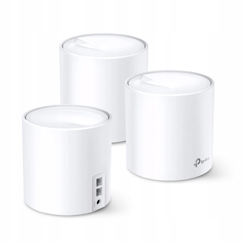 WiFi router TP-Link Deco X60(3-pack) AX5400, WiFi 6, 2x Glan, 574Mbps 2,4