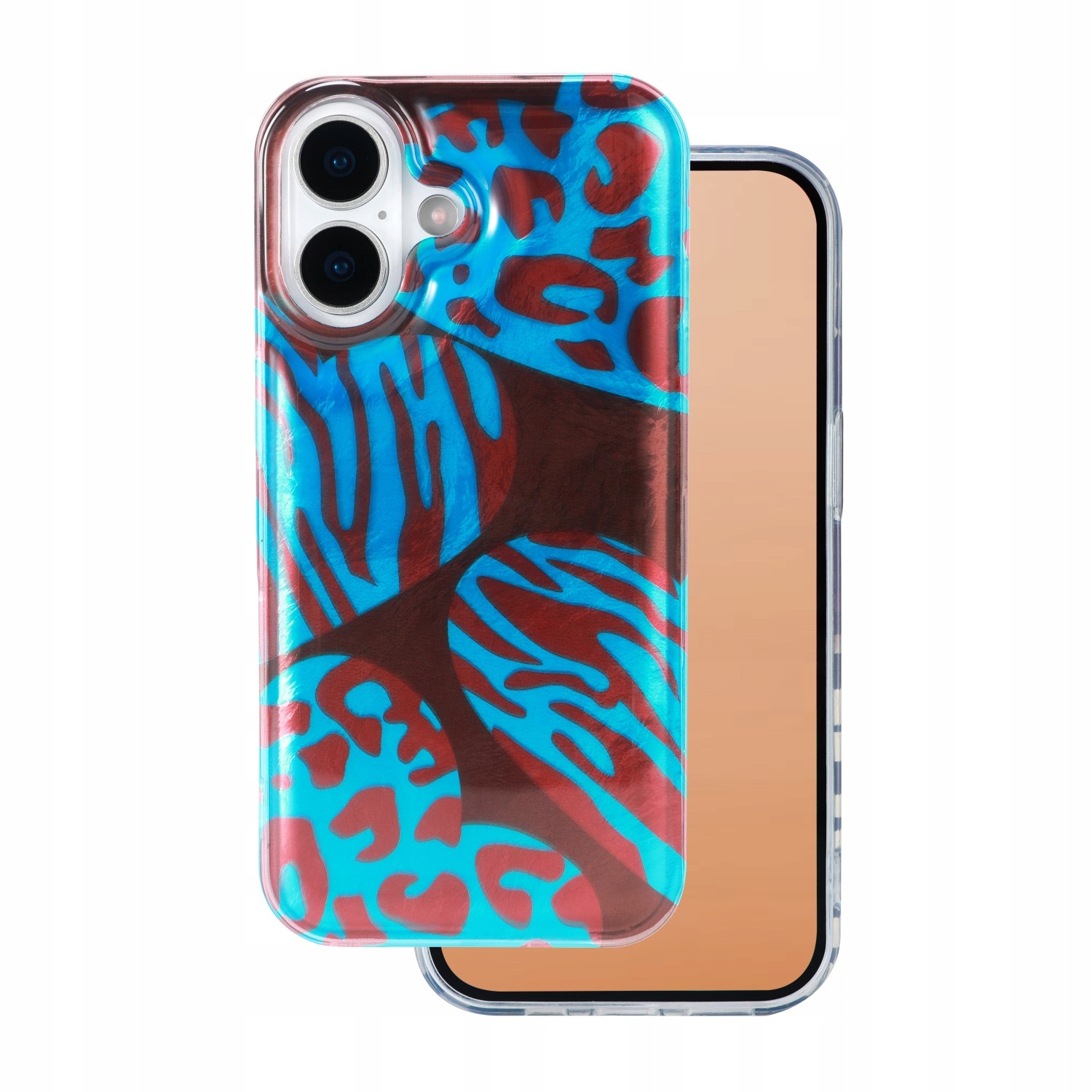 Nakładka Animal Print do iPhone 16 6,1" Kameleon Tfo