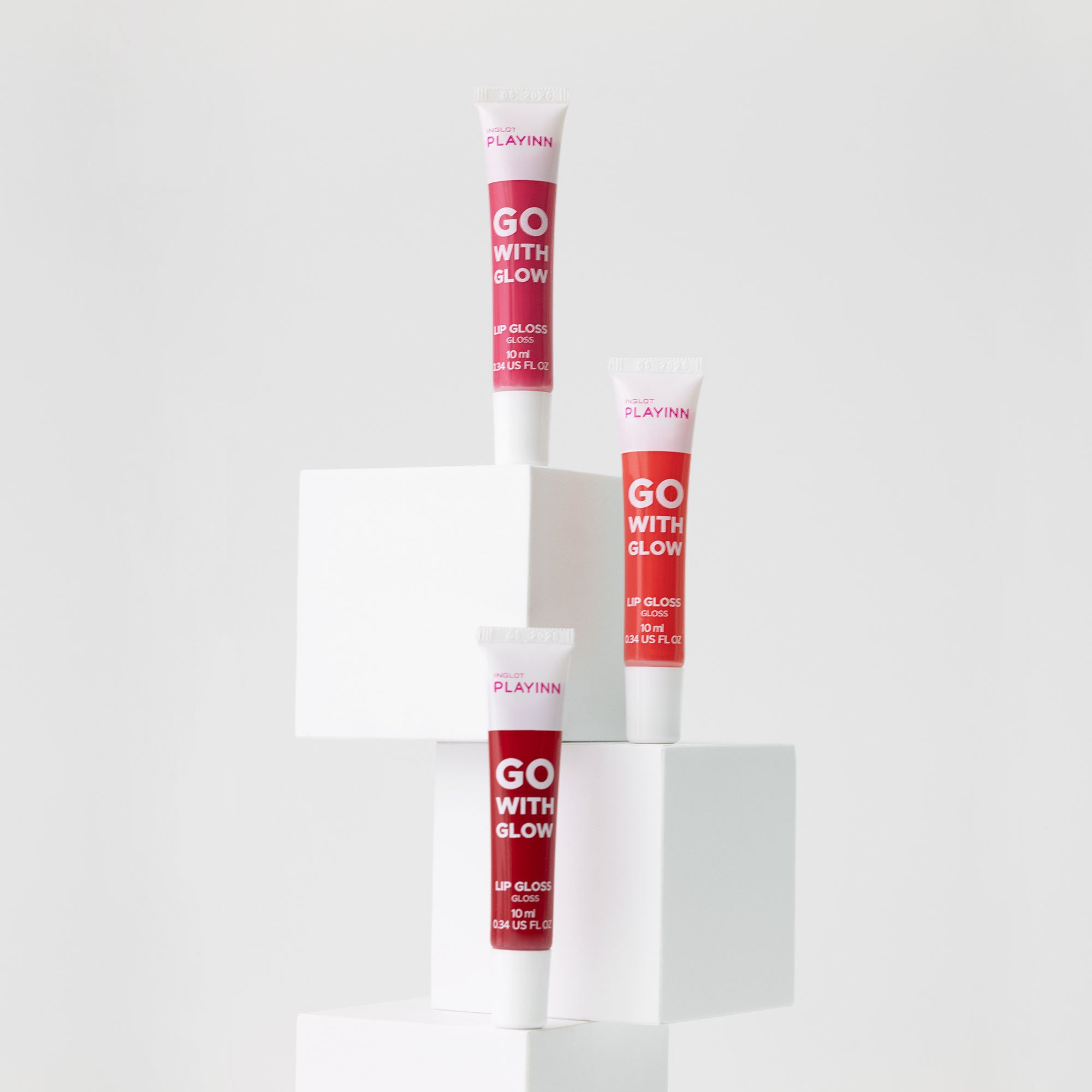 Błyszczyk do ust GO WITH GLOW INGLOT PLAYINN GO WITH RASPBERRY 25 Marka Inglot