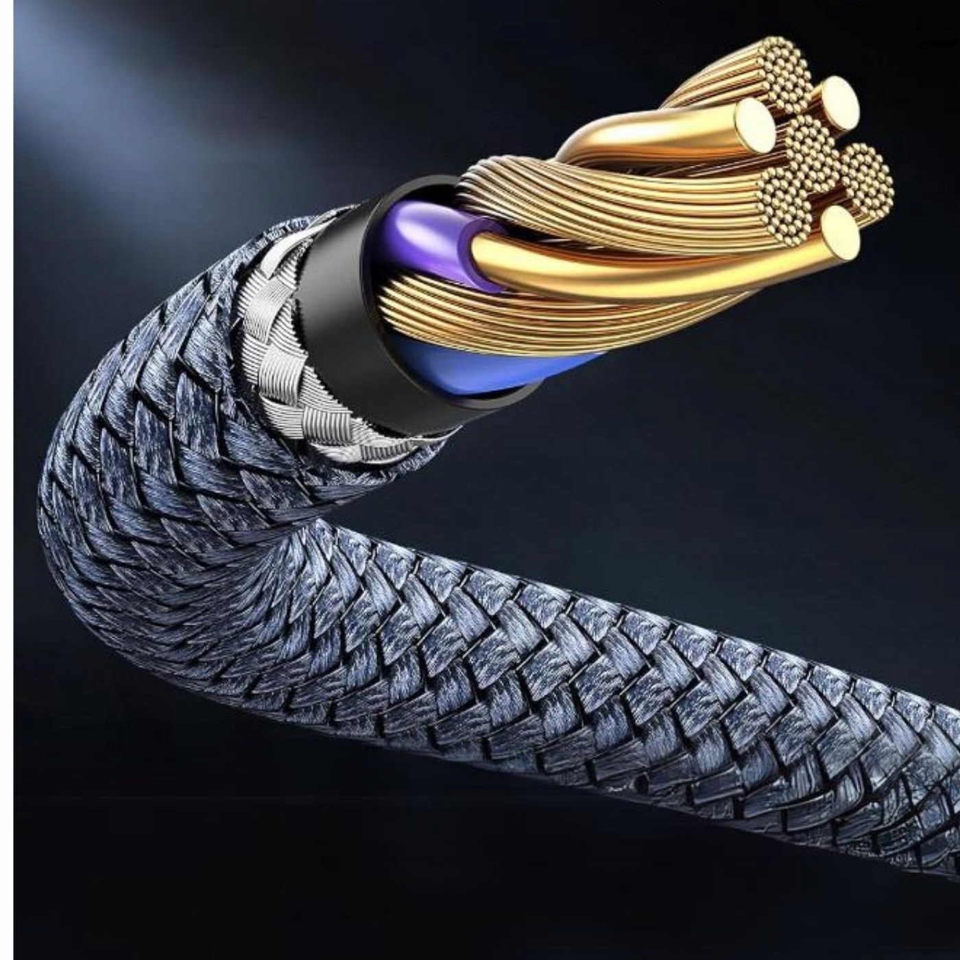 KABEL HDMI 2.1 PREMIUM ULTRA High Speed 8K 60HZ 1M PRZEWÓD ADAPTER HD 100CM Standard HDMI 2.1