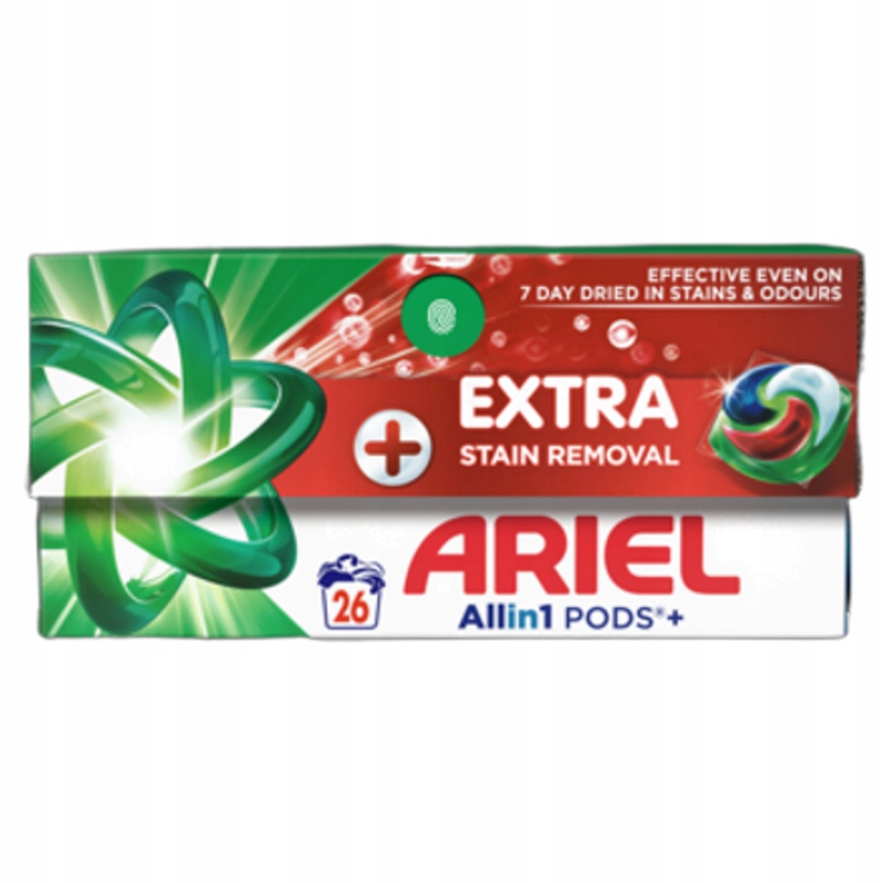 Ariel Allin1 Pods Kapsle na praní 26 praní Silné odstranění skvrn