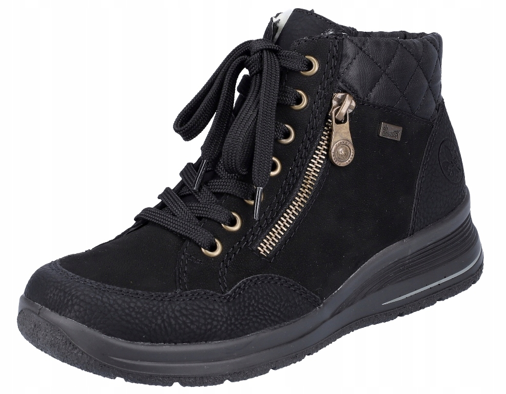 Kotníkové kotníkové boty Rieker L7701-00 vel. 36 černé, Tex