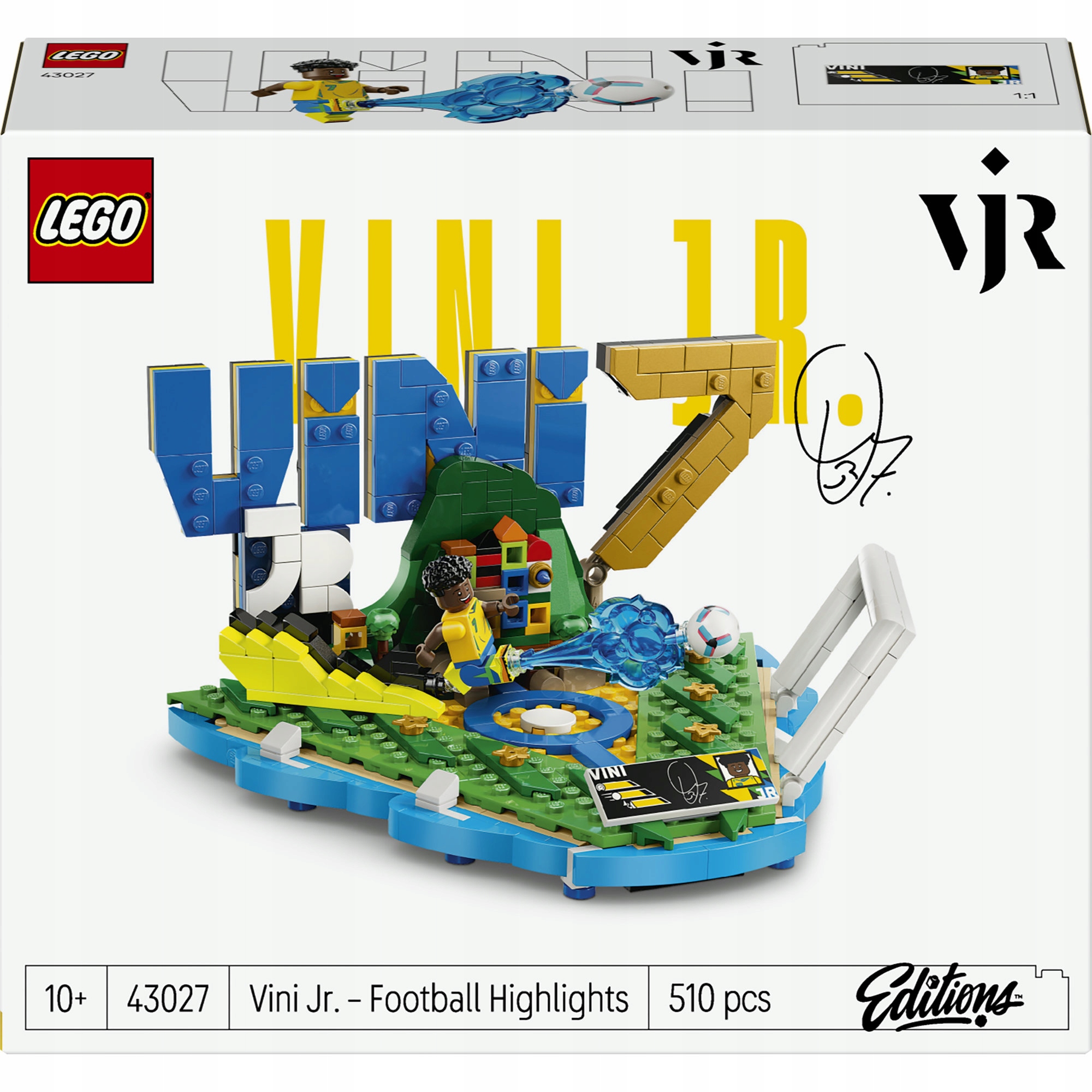 Lego Editions Football 43027 Vini Jr. fotbalové momenty