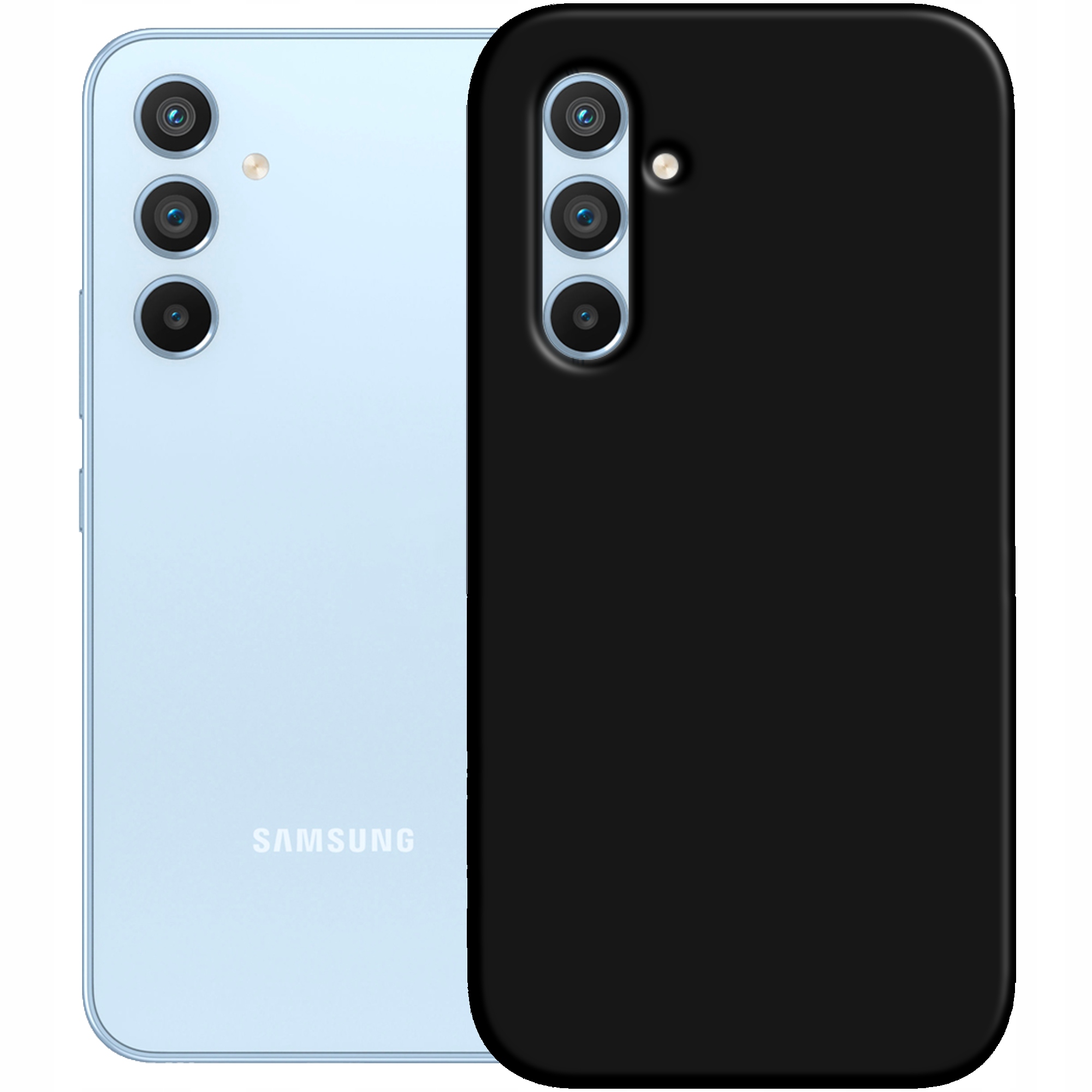 

Etui Do Samsung Galaxy A34 5G Czarne Matowe Slim