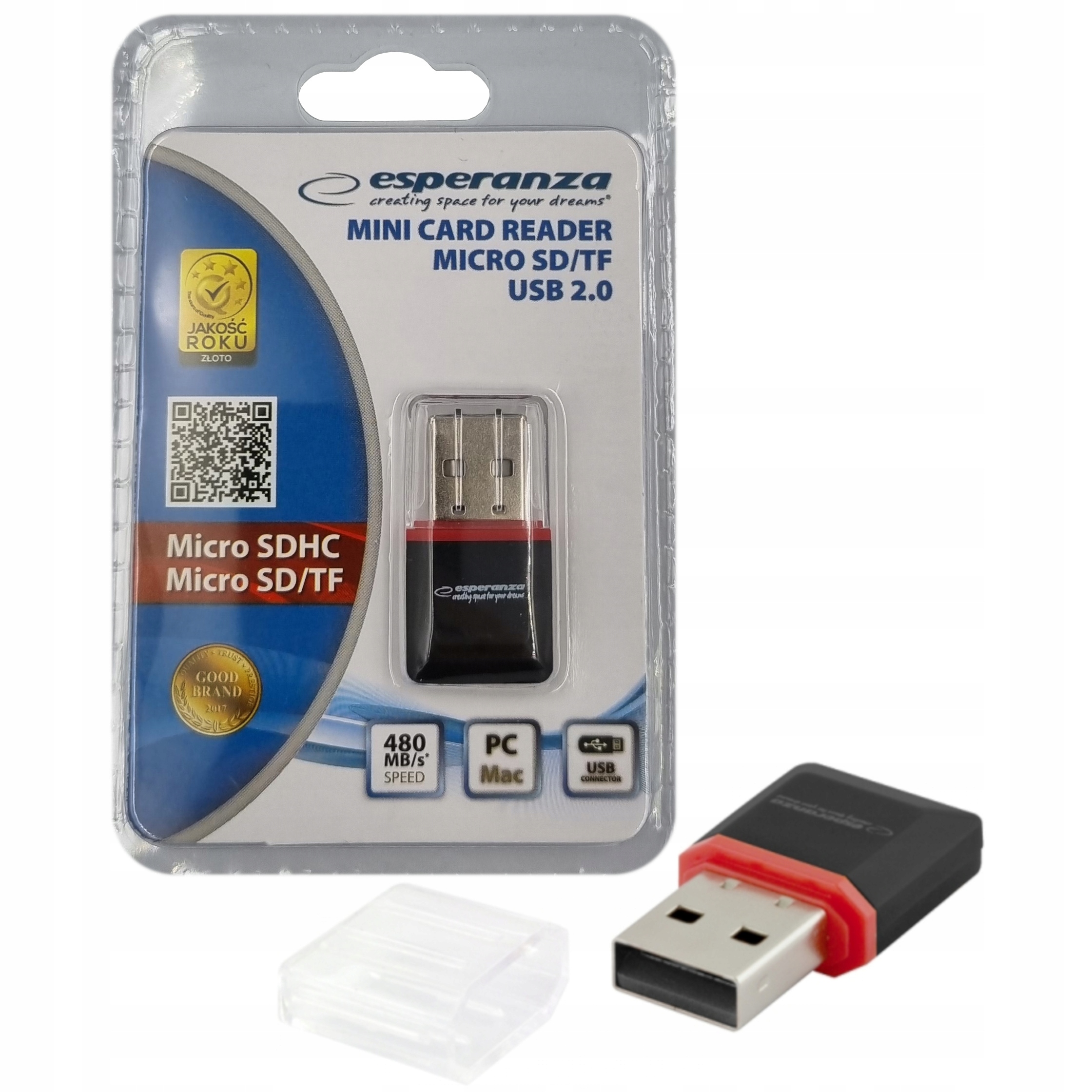 

Czytnik Kart Micro Sd Usb Mały Pendrive Usb Sdhc
