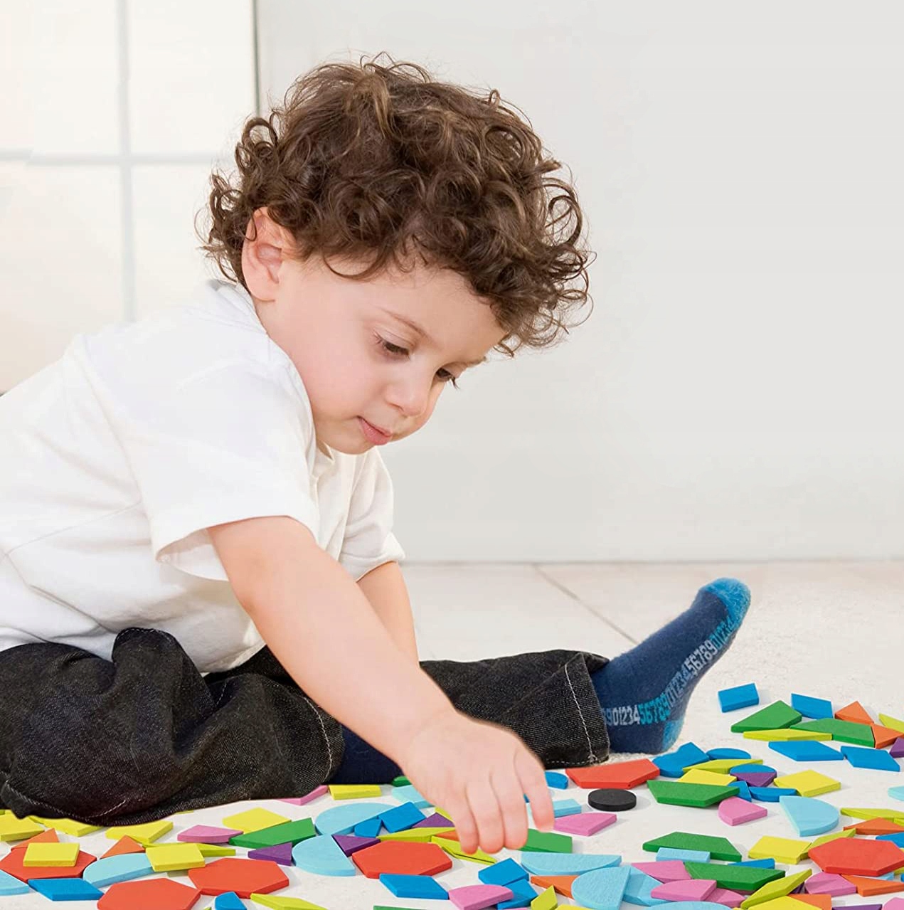 MONTESSORI ZESTAW KLOCKÓW DREWNIANYCH PUZZLE TANGRAM GRA LOGICZNA MOZAIKA Certyfikaty, opinie, atesty CE EN 71