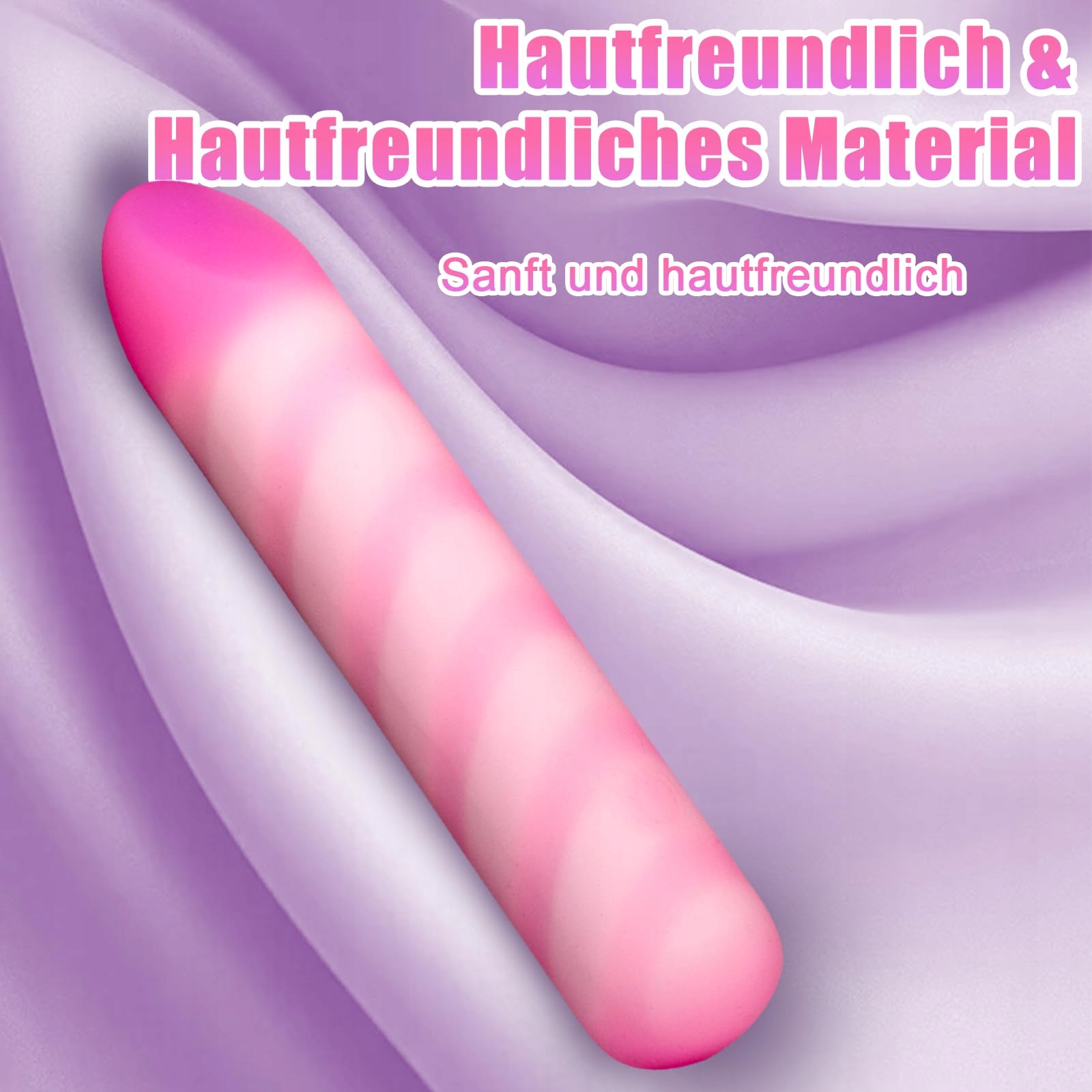 DILDO VIBRATOR Dla Kobiet 10 Trybów Wodoodporny Cichy Masażer Klitorisu — miniatura 4