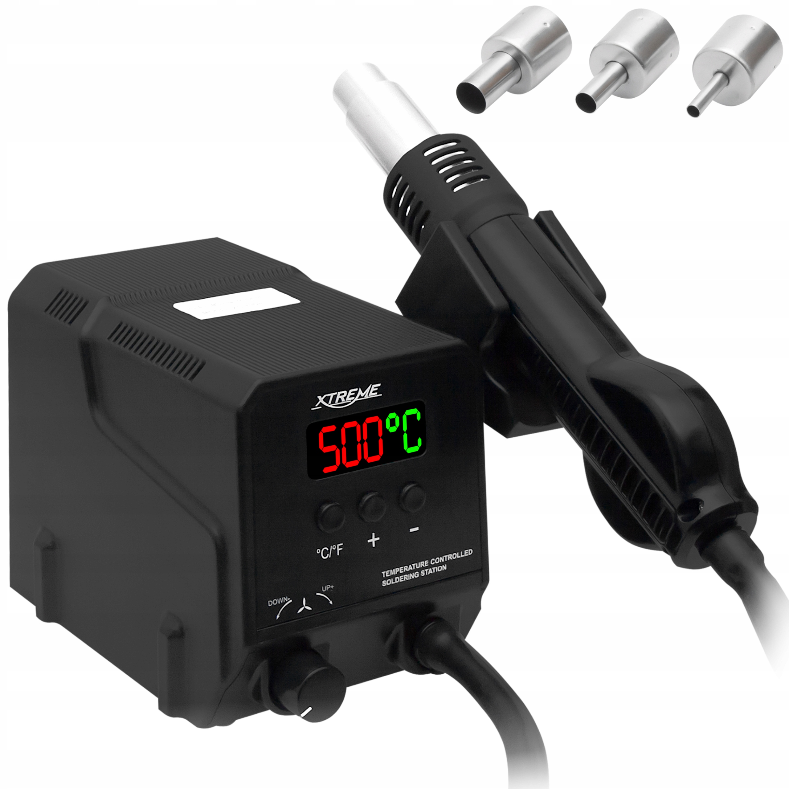Pájecí Stanice Svařovací Hot-air Horký Vzduch 3x Trysky Set