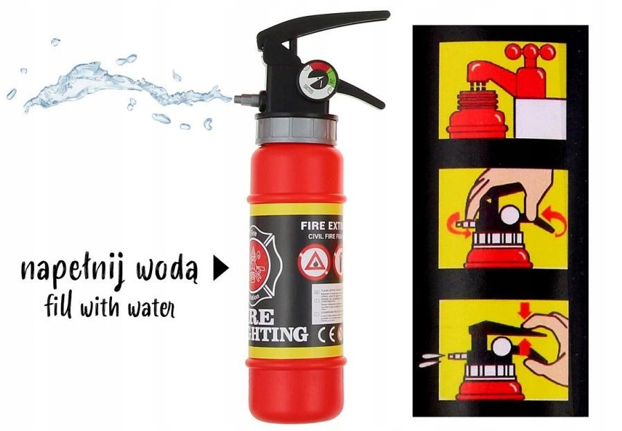 KOSTIUMY Dziecięce Halloween KOSTIUM STRAŻAKA Z Wytrzymałego Materiału Płeć uniseks