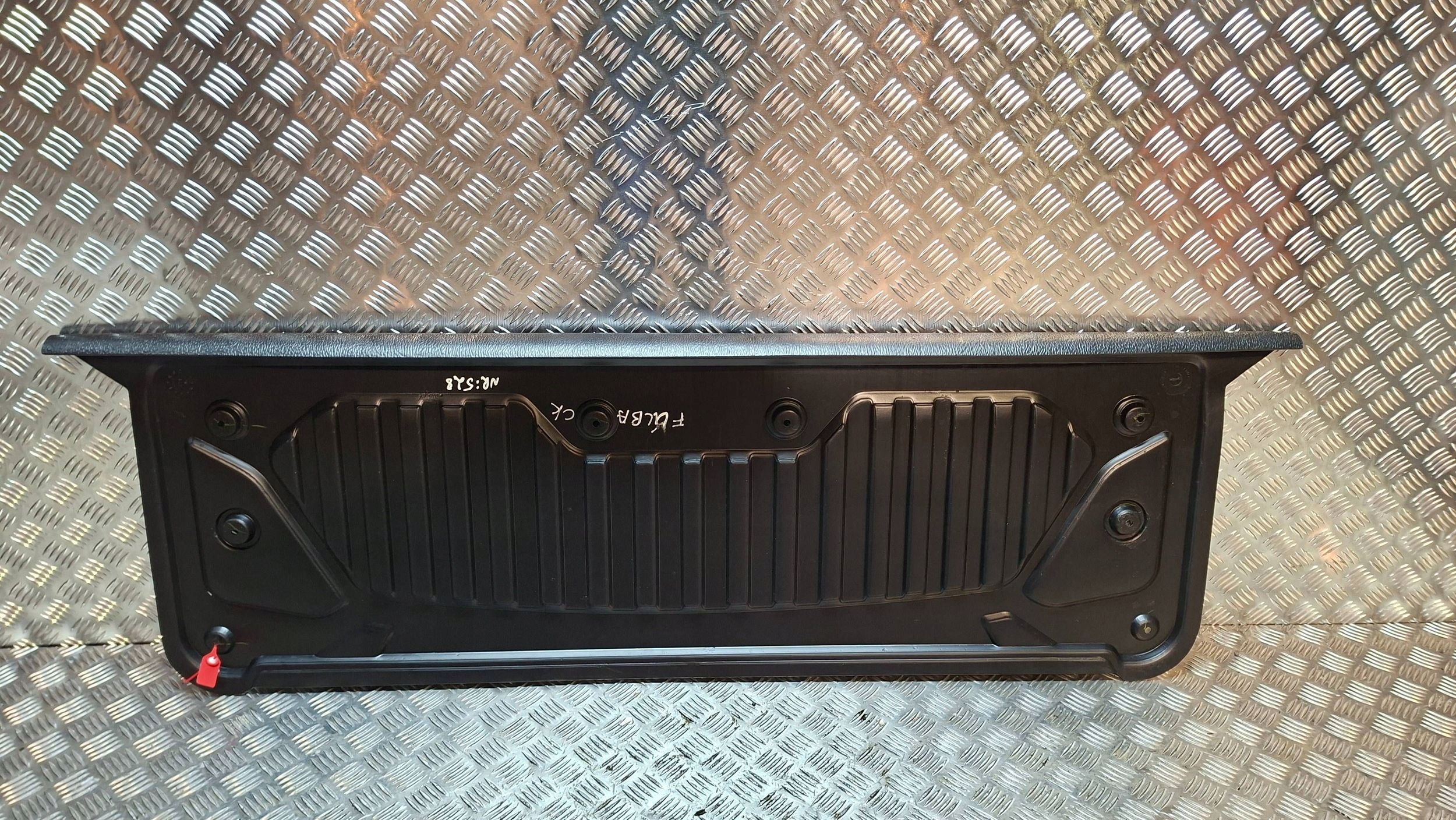 Blende Abdeckung PAKI BURTY heck FIAT FULLBACK 2016