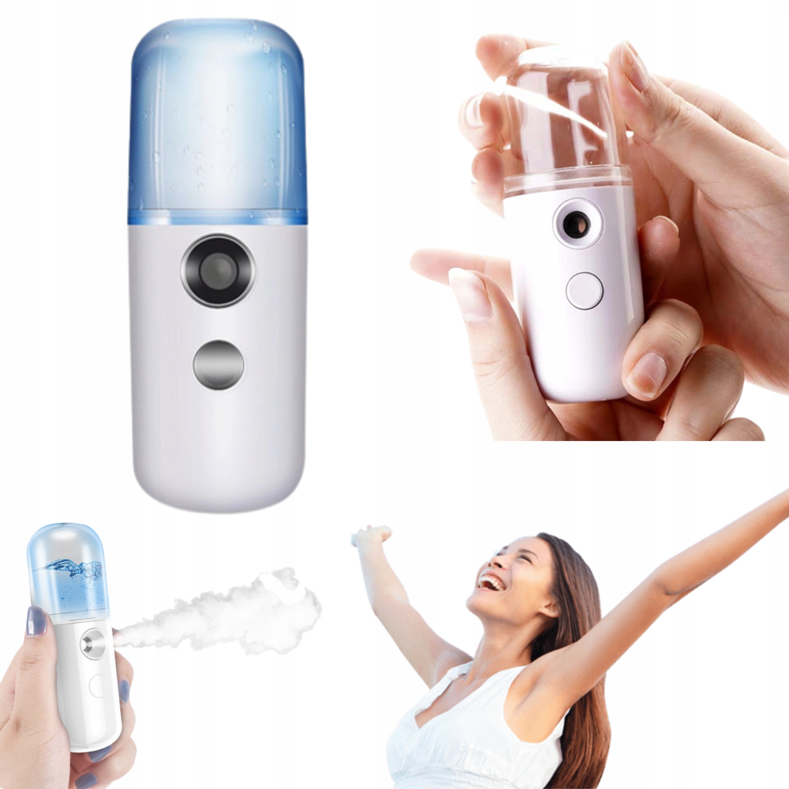 

Nawilżacz Do Twarzy Nano Mist Sprayer Rozpylacz