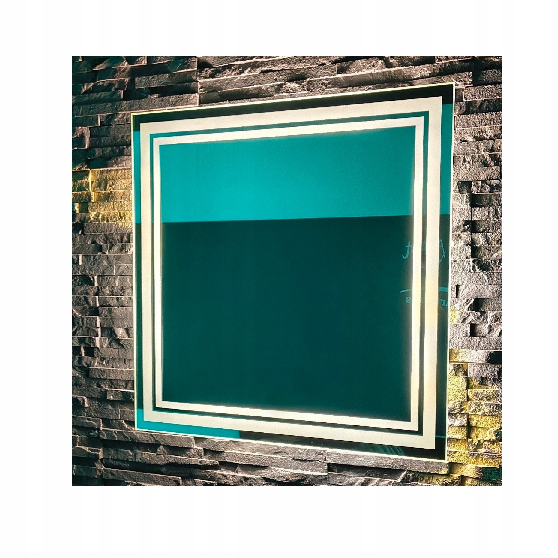 Zrcadlo Led 60 cm x 100 cm Nástěnné Šatna, Kancelář, Hotel, Koupelna